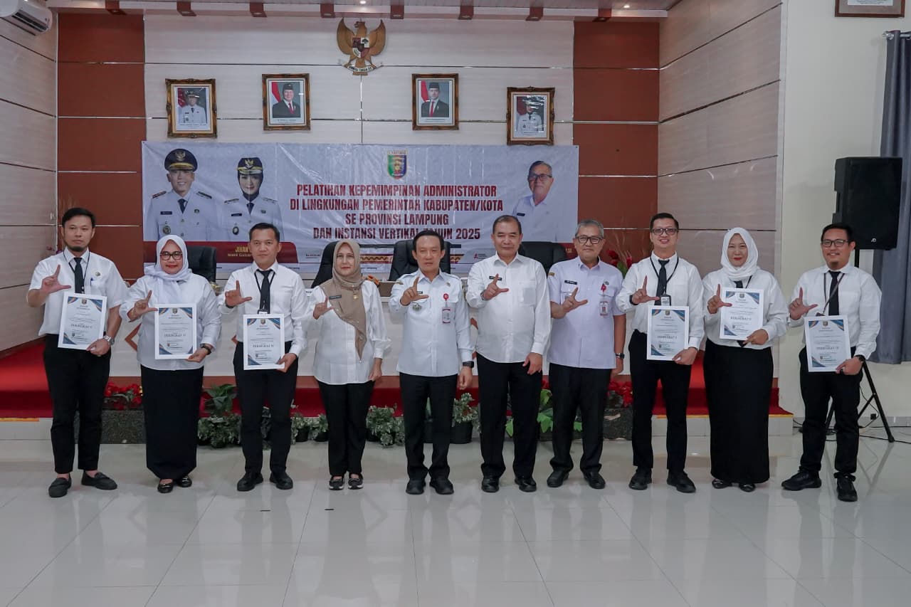 PKA Angkatan II Resmi Ditutup, Gubernur Lampung Tekankan Integritas dan Pelayanan Publik